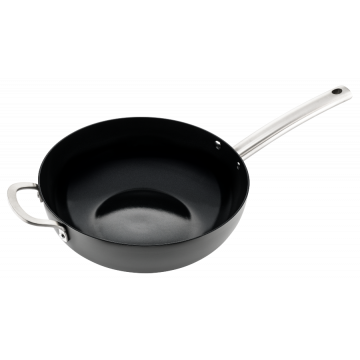 Victoria Forged Wokpfanne 32 CM | Edelstahlgriff | ISENVI | ISENVI | Der  Spezialist für keramisches Kochgeschirr