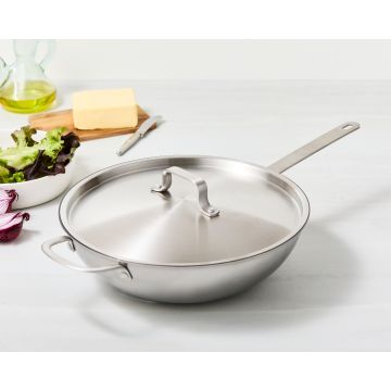 Soenil by ISENVI - Keramische wok 30 CM - RVS greep