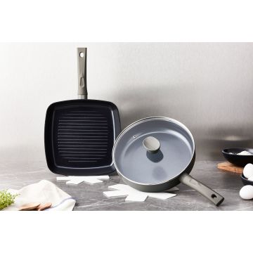 Avon Combideal - keramische grillpan en hapjespan - Ergo