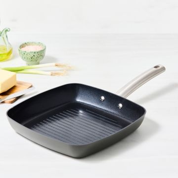 Murray Keramik Grillpfanne 26 cm - Griff aus Edelstahl